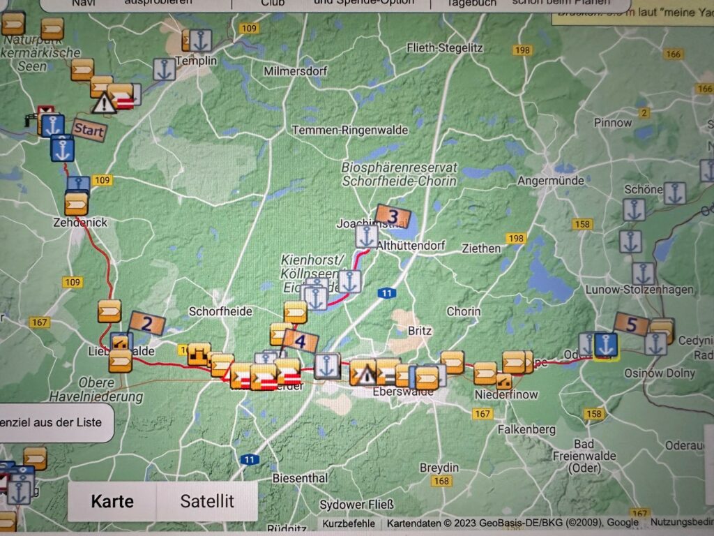 Törn Schiffshebewerk Niederfinow